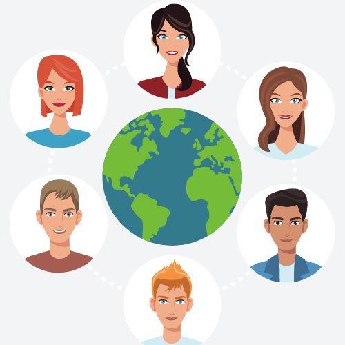 当社の導入しているCMSは世界中でシェアされています！